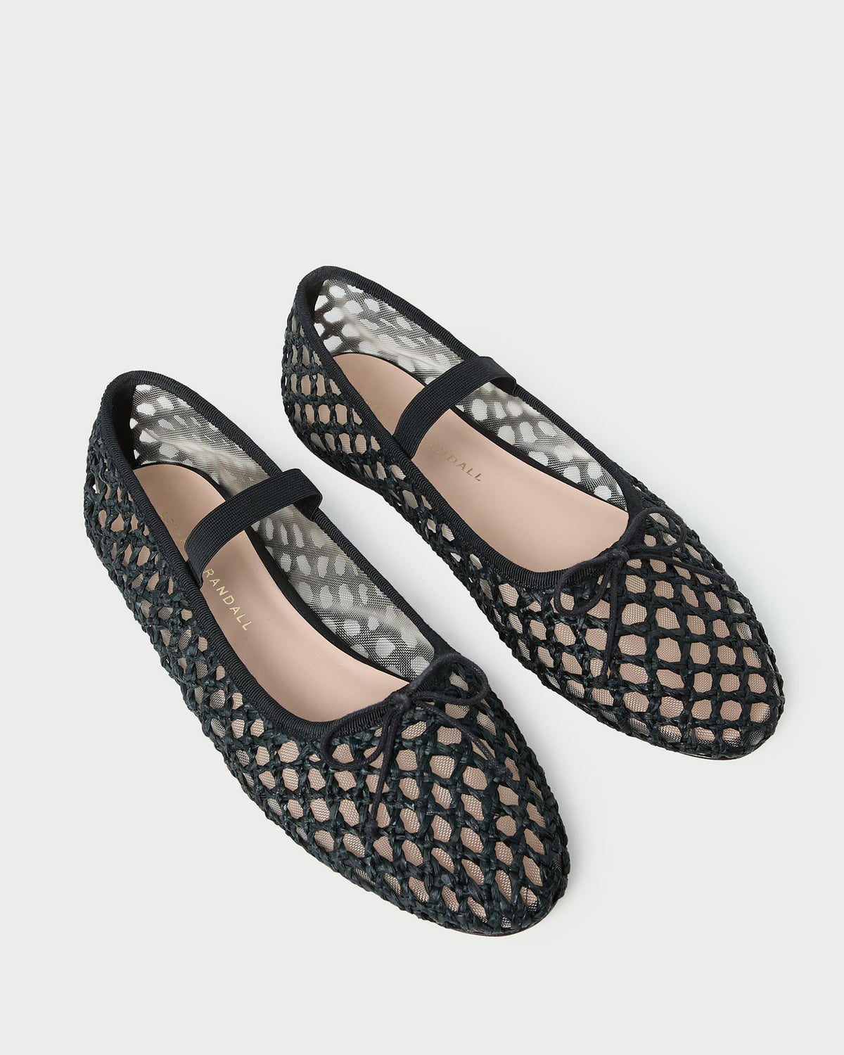 Leonie Black Crochet Ballet Flat - Loeffler Randall Trusted