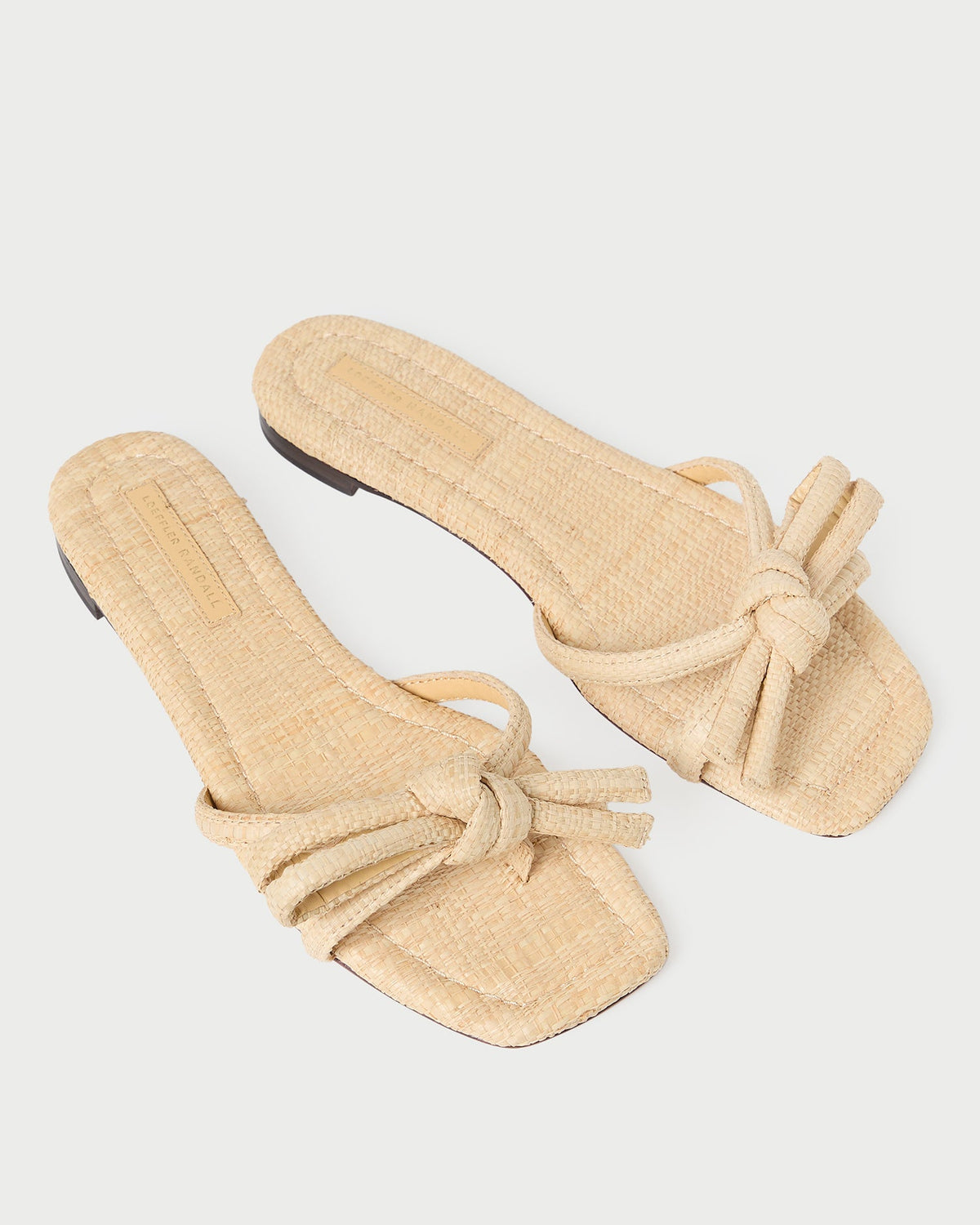 Hadley Natural Bow Sandal - Loeffler Randall Value