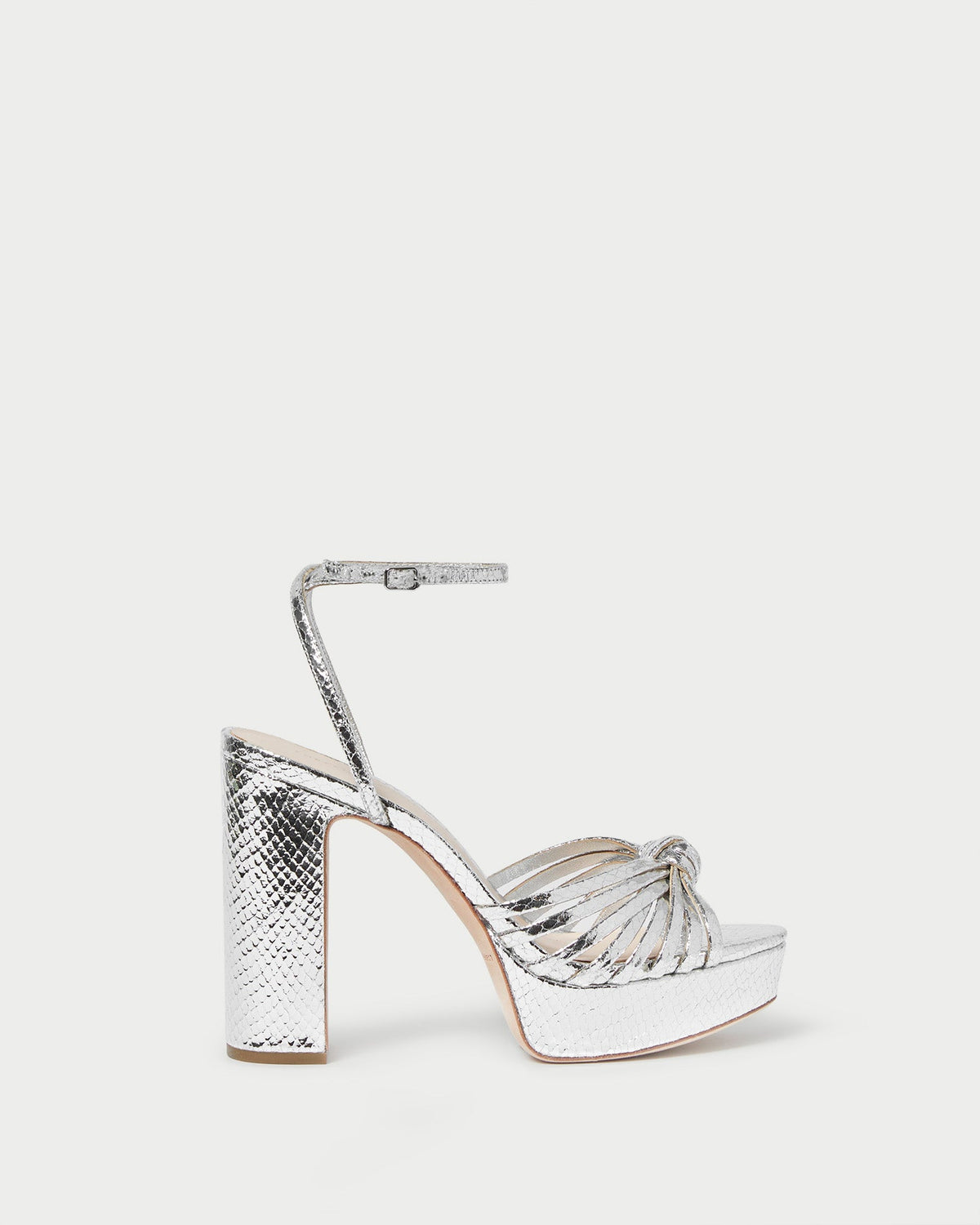 Rivka Silver Knot Platform Sandal - Loeffler Randall Trusted