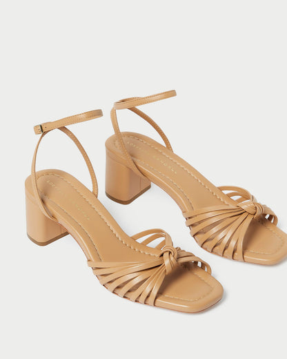 Olivia Dune Knot Mid-Heel Sandal - Loeffler Randall Featured