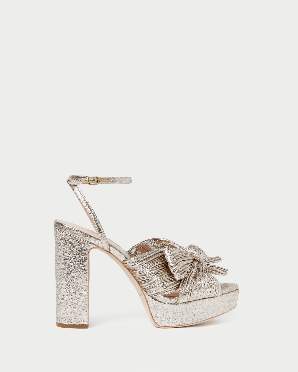 Natalia Champagne Platform Bow Heel - Loeffler Randall Trending