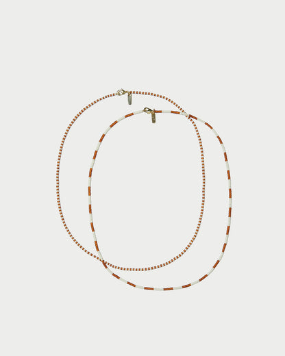 Soo Amber/Cream Necklace Set - Loeffler Randall Classic