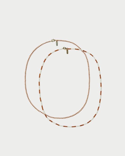 Soo Amber/Cream Necklace Set - Loeffler Randall Classic