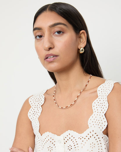 Soo Amber/Cream Necklace Set - Loeffler Randall Classic