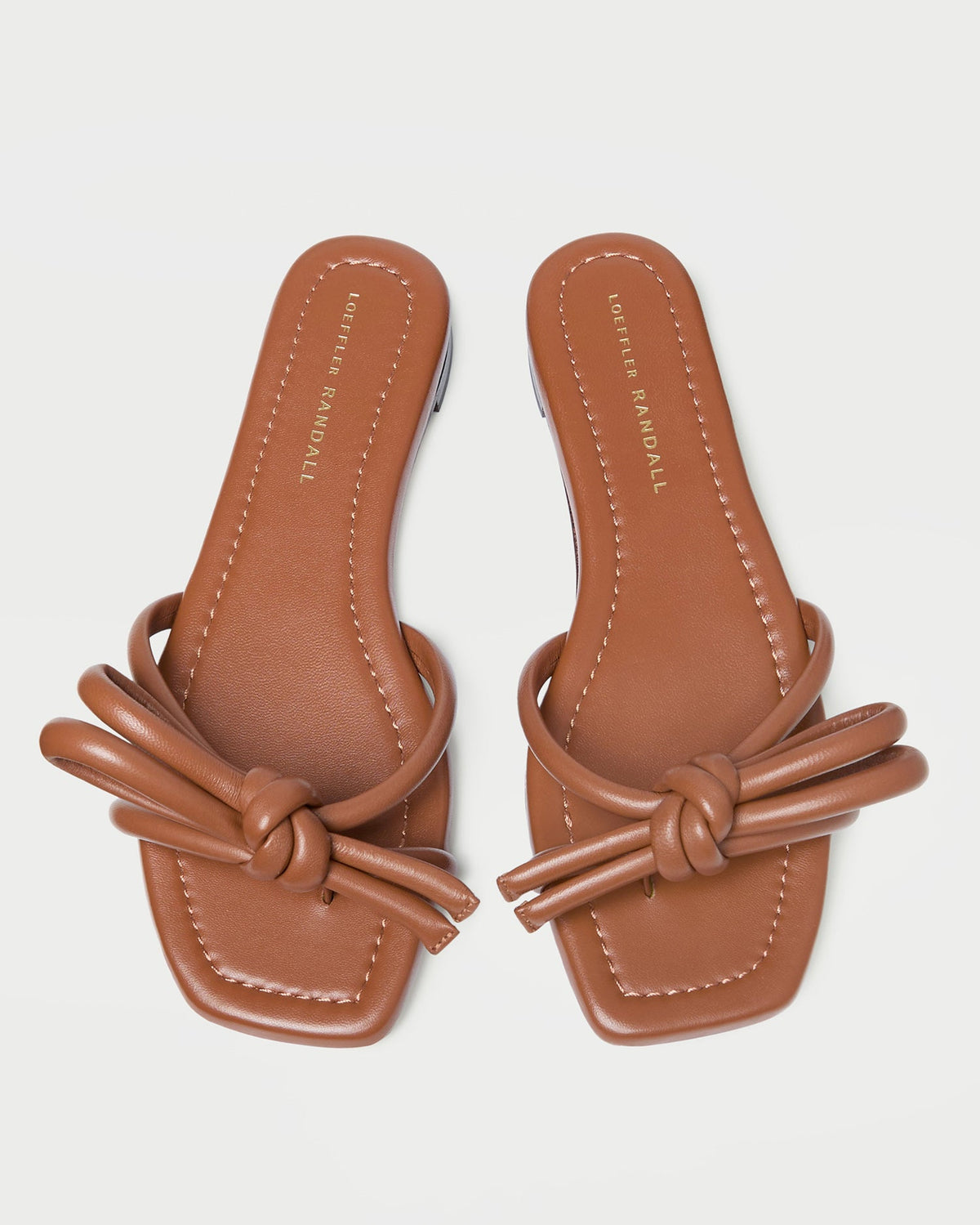 Hadley Timber Leather Bow Sandal - Loeffler Randall New