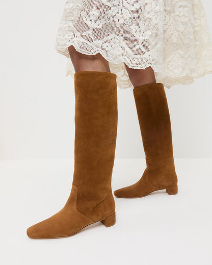 Indy Cacao Suede Tall Boot - Loeffler Randall Best Price