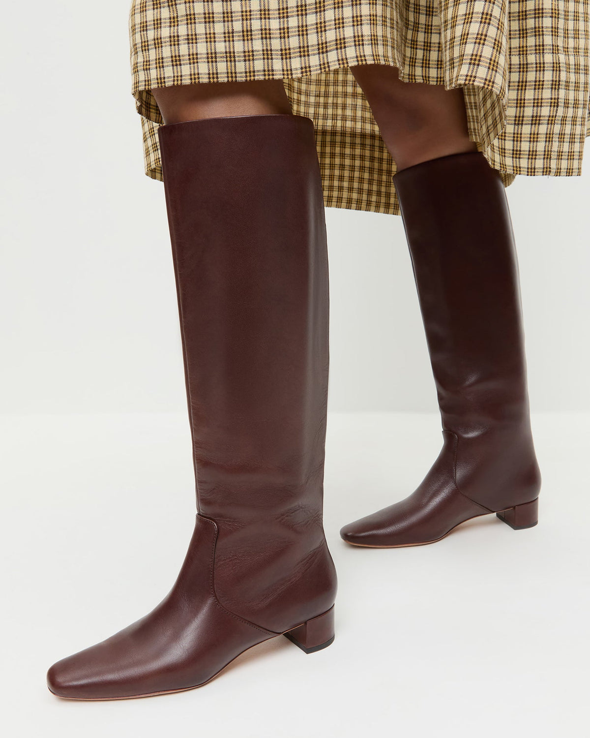Indy Espresso Leather Tall Boot - Loeffler Randall Featured