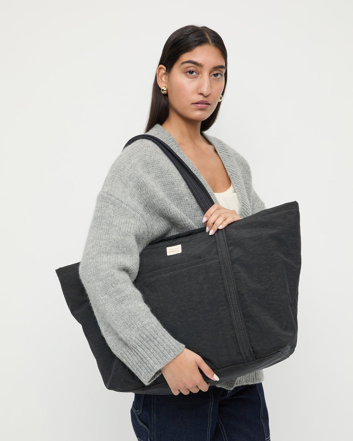 Dina Black Travel Tote - Loeffler Randall New