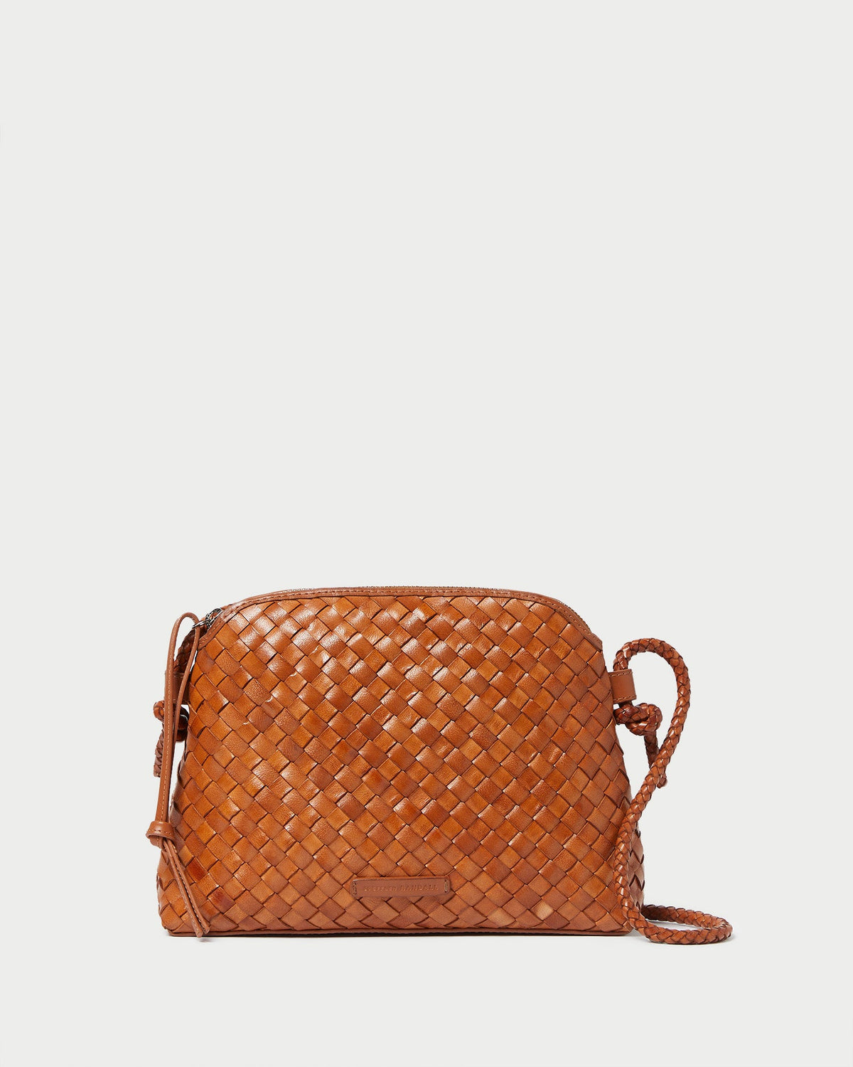 Mallory Timber Woven Leather Crossbody - Loeffler Randall Discount