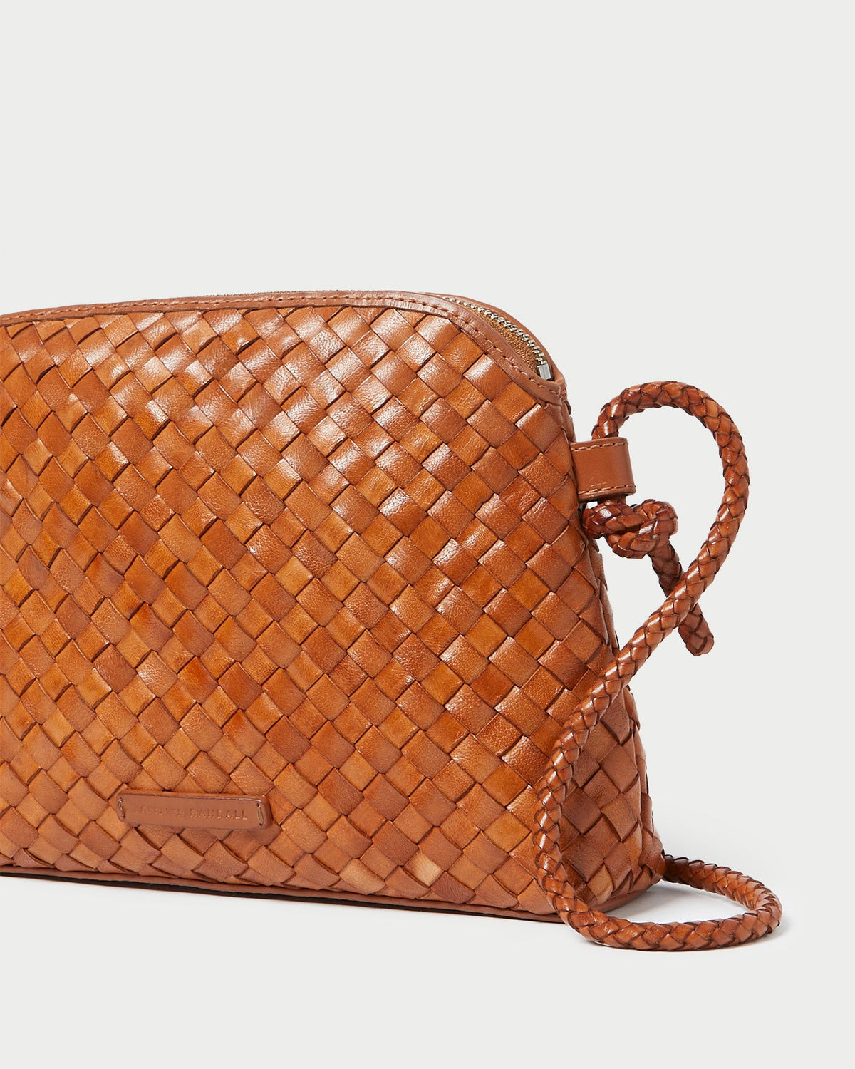 Mallory Timber Woven Leather Crossbody - Loeffler Randall Discount