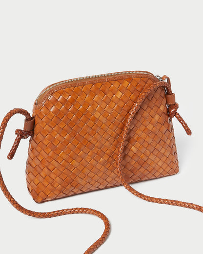 Mallory Timber Woven Leather Crossbody - Loeffler Randall Discount