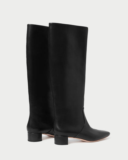 Indy Black Leather Tall Boot - Loeffler Randall Top Pick
