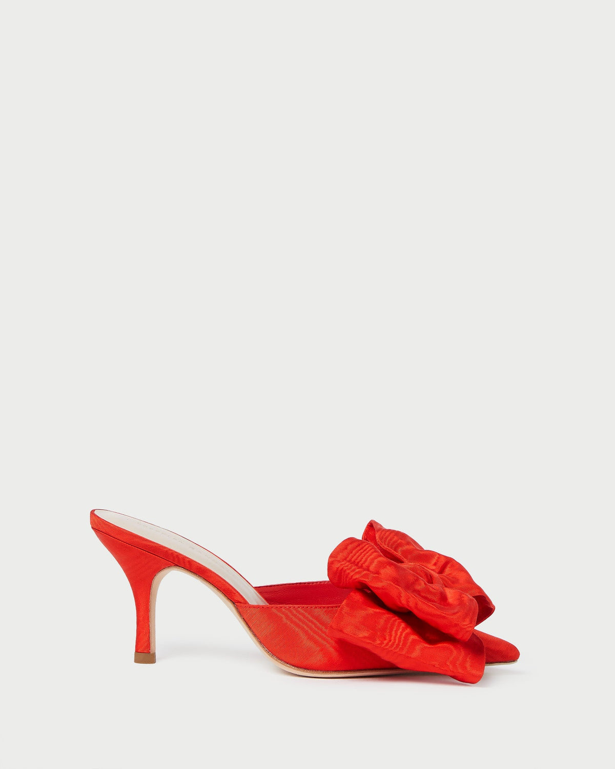 Margot Red Moiré Bow Mule - Loeffler Randall Customer Favorite