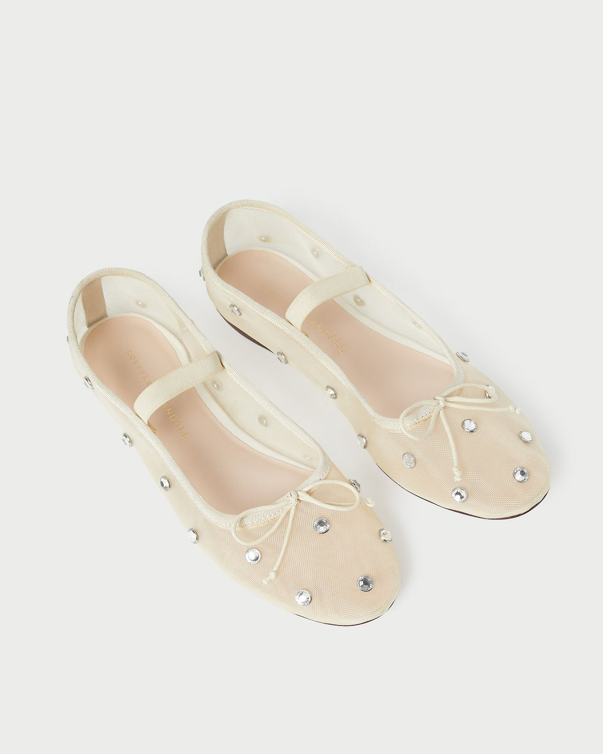 Leonie Cream/Crystal Ballet Flat - Loeffler Randall Top Pick