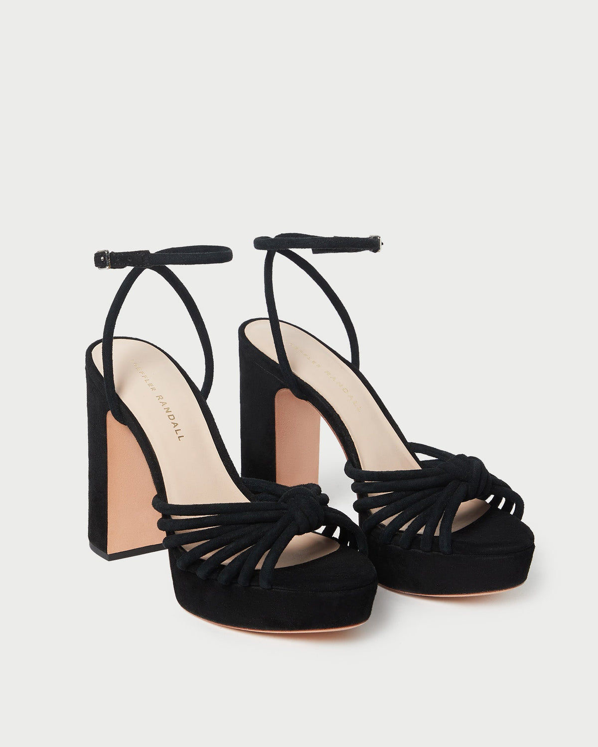 Rivka Black Suede Platform Sandal - Loeffler Randall Value