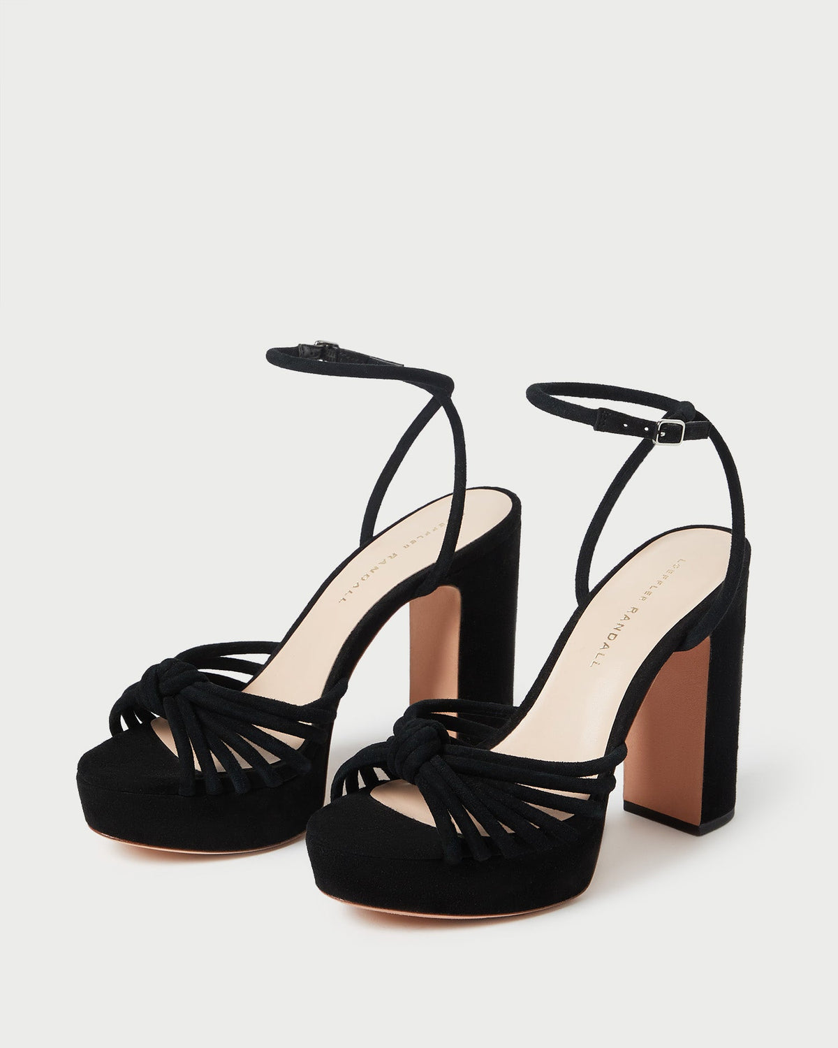 Rivka Black Suede Platform Sandal - Loeffler Randall Value