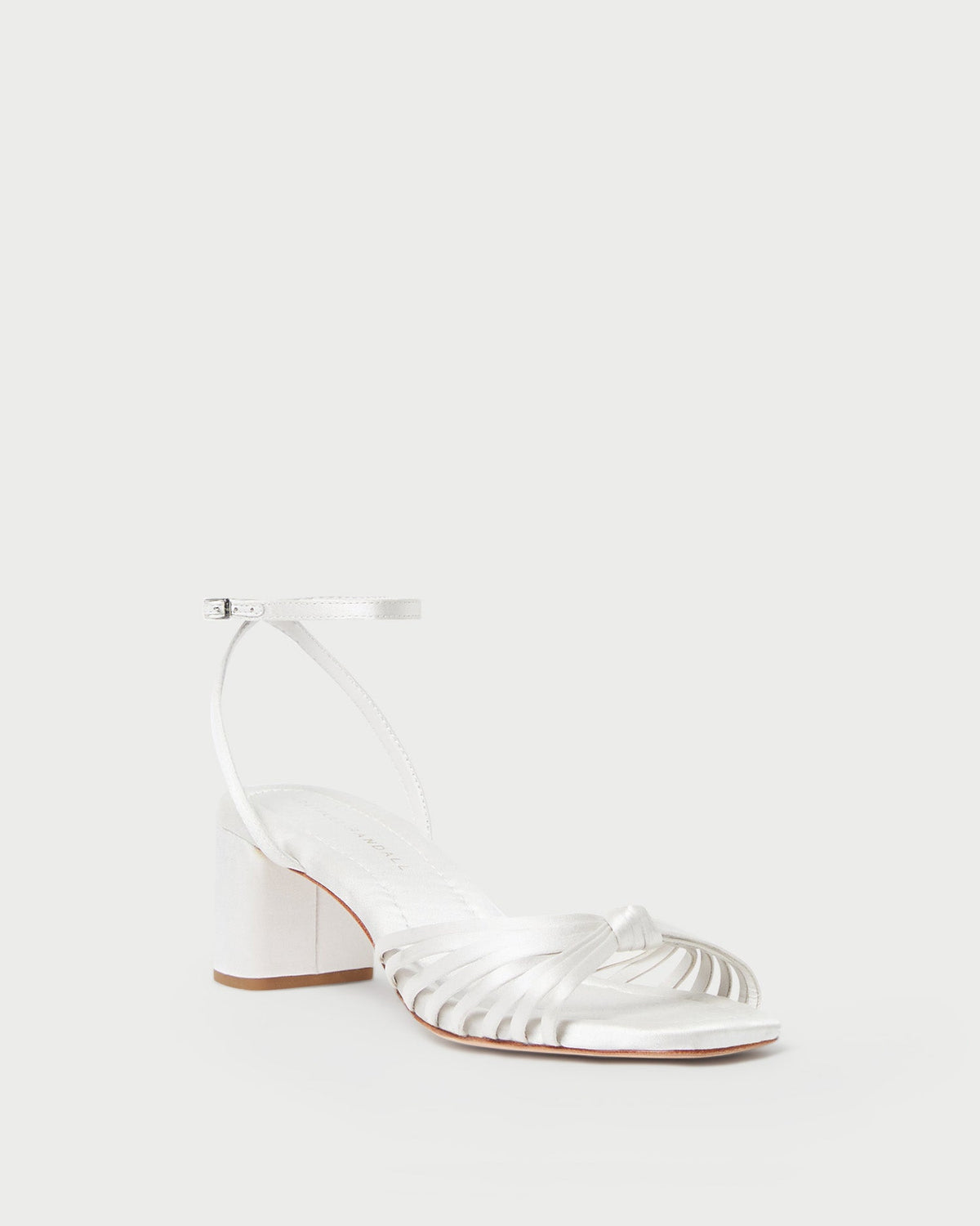 Olivia Cream Knot Mid-Heel Sandal - Loeffler Randall Essential