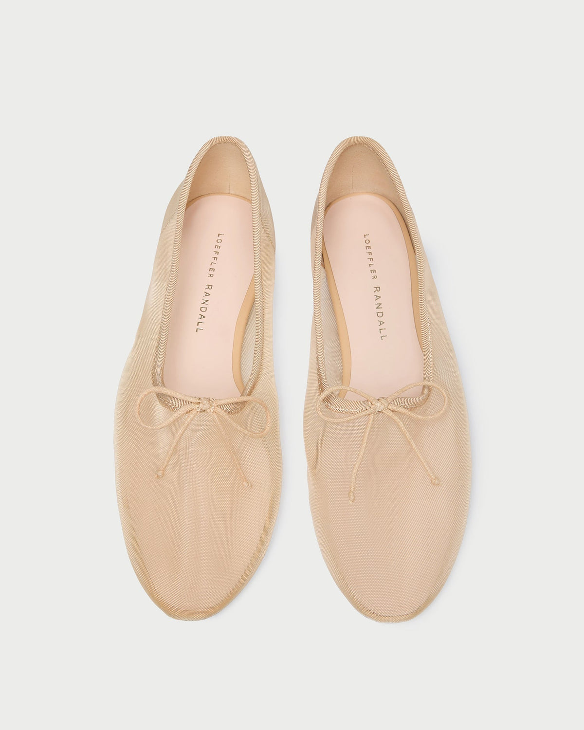Landon Caramel Mesh Ballet Flat - Loeffler Randall Smart Buy