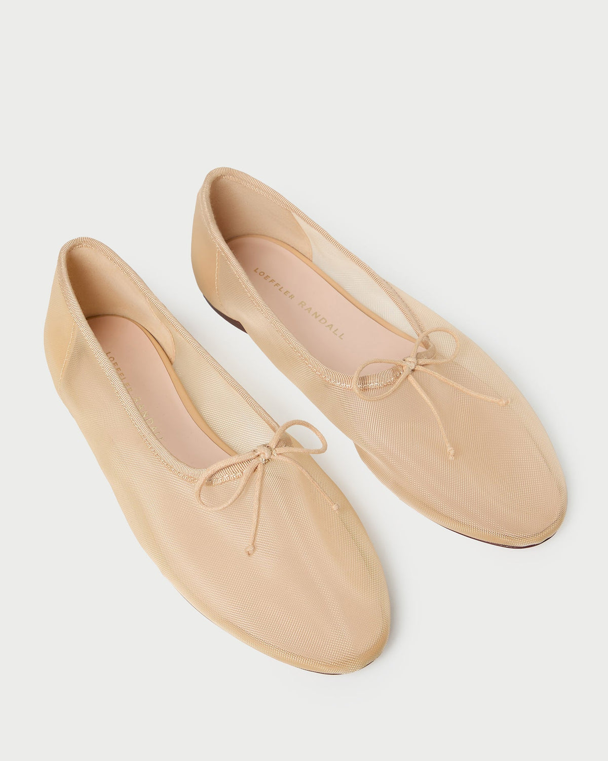 Landon Caramel Mesh Ballet Flat - Loeffler Randall Smart Buy