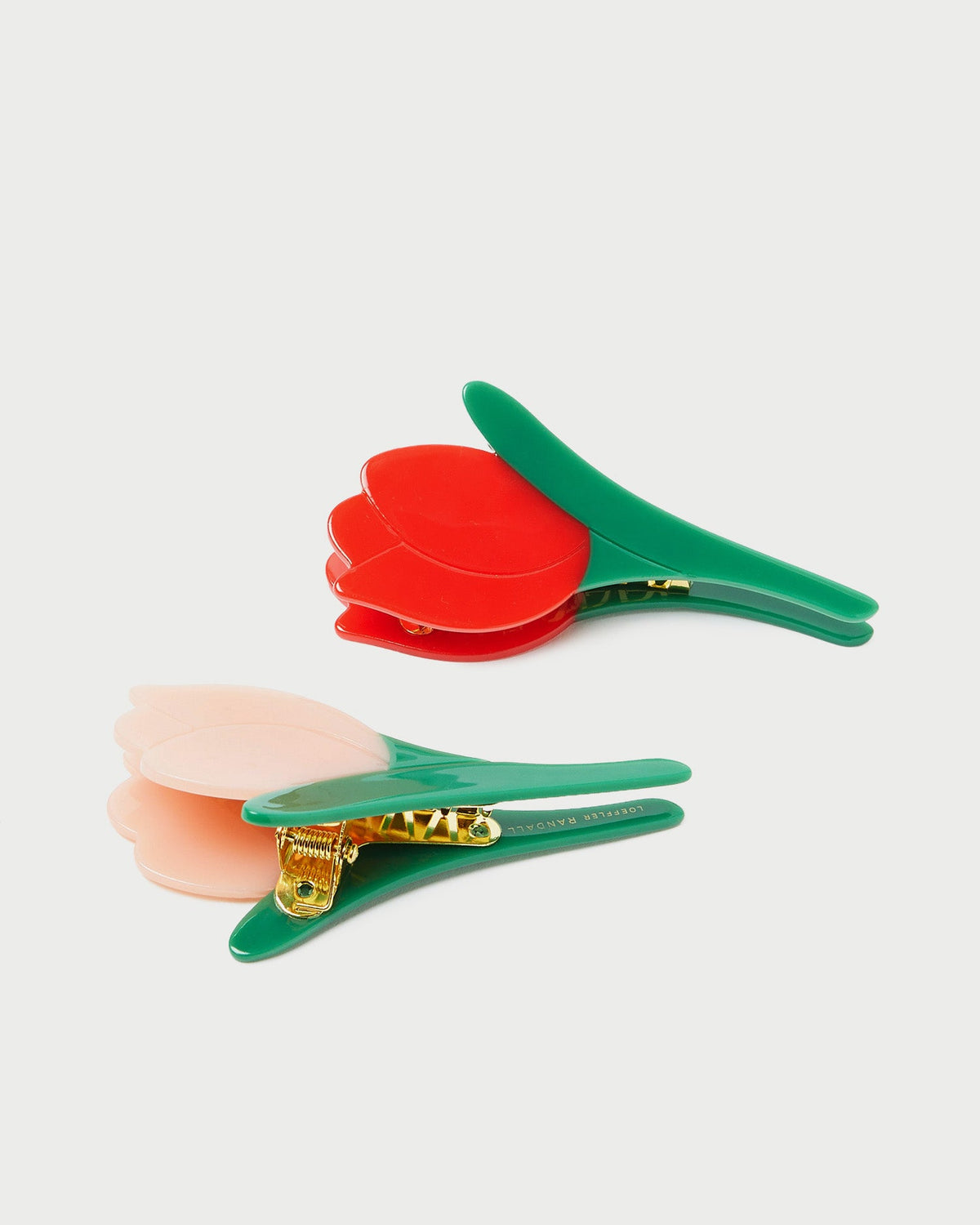 Juniper Red/Pink Tulip Clip Set - Loeffler Randall Discount