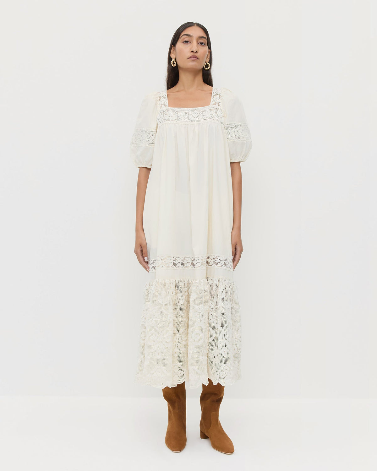 Jo Puff-Sleeve Dress - Loeffler Randall Recommended