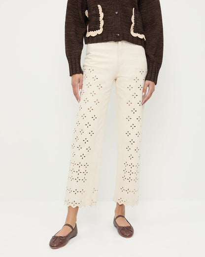 Demi Embroidered Pant - Loeffler Randall Recommended