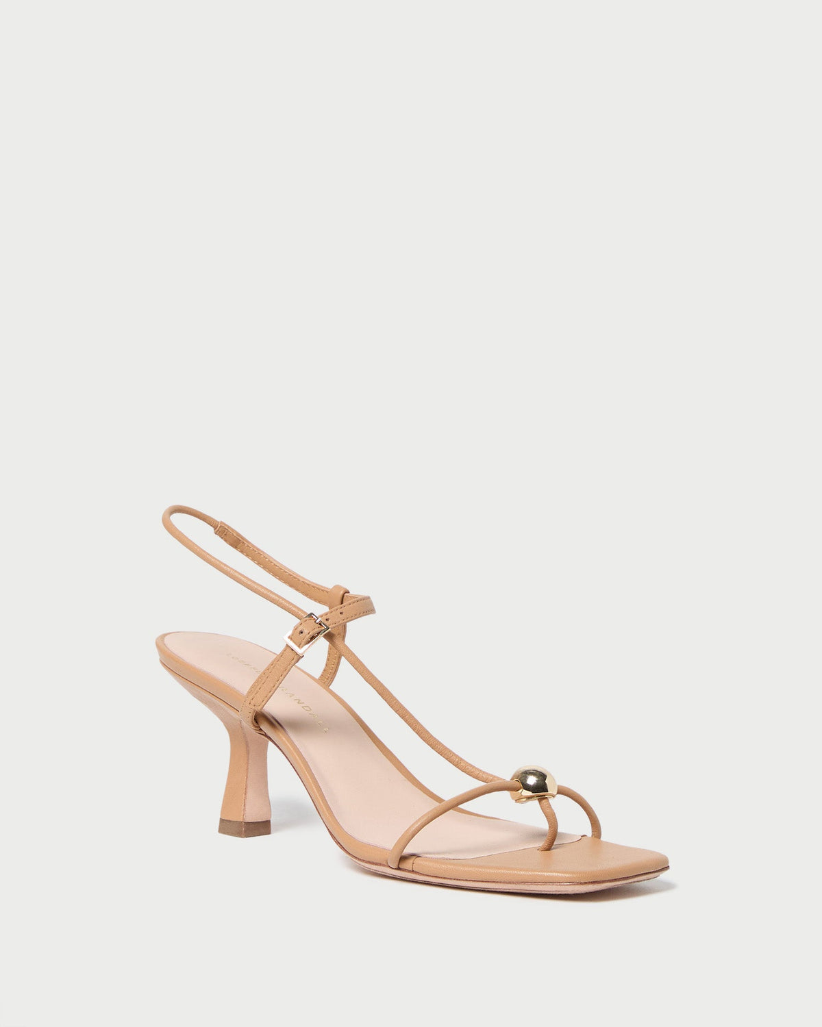 Triana Dune Leather Mid-Heel Sandal - Loeffler Randall Popular