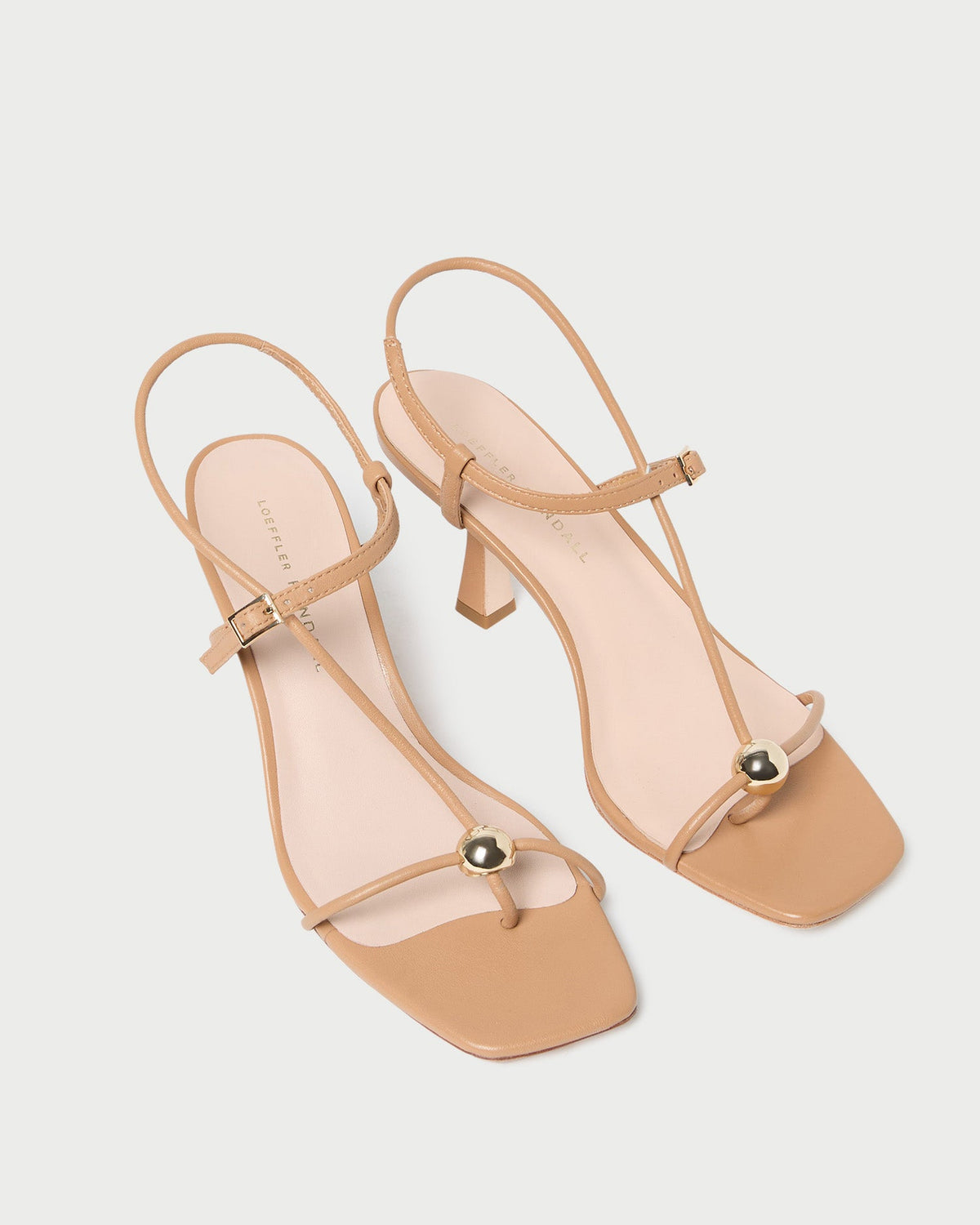 Triana Dune Leather Mid-Heel Sandal - Loeffler Randall Popular