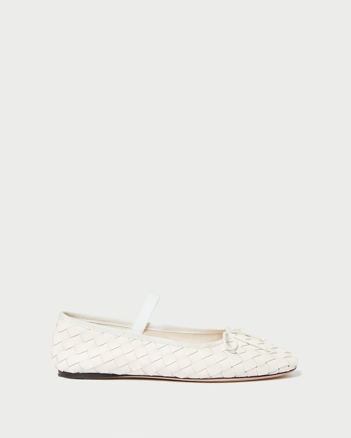 Leonie Cream Woven Ballet Flat - Loeffler Randall Popular