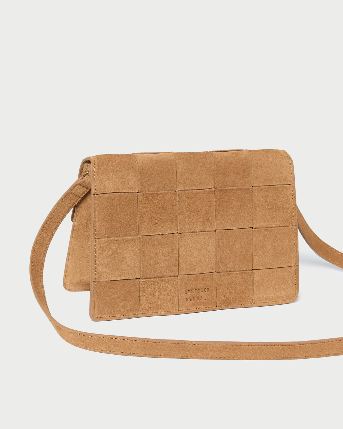 Delphine Toffee Suede Shoulder Bag - Loeffler Randall Trending