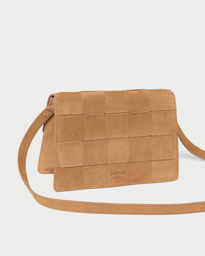 Delphine Toffee Suede Shoulder Bag - Loeffler Randall Trending
