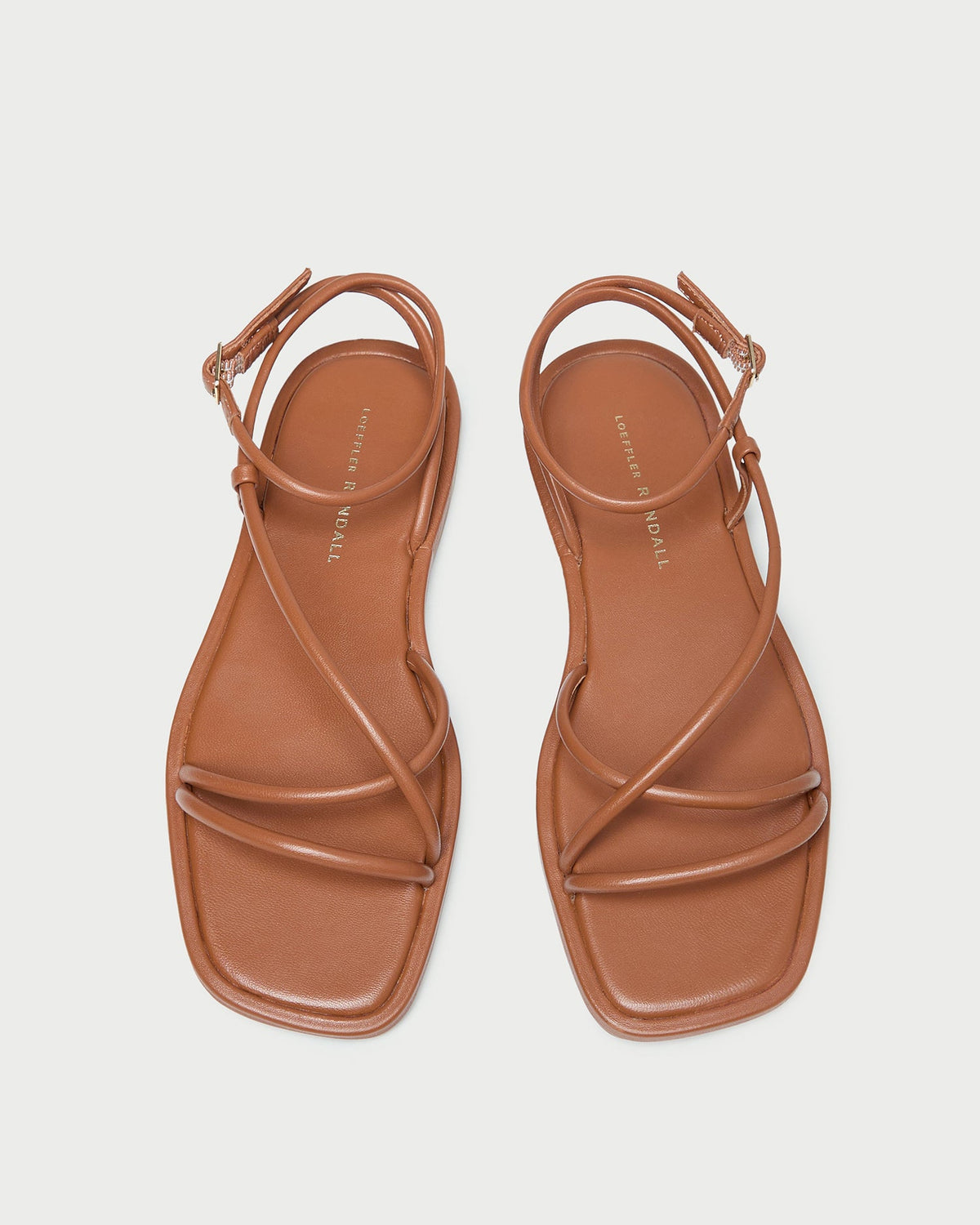 Noor Timber Leather Flat Sandal - Loeffler Randall Trending