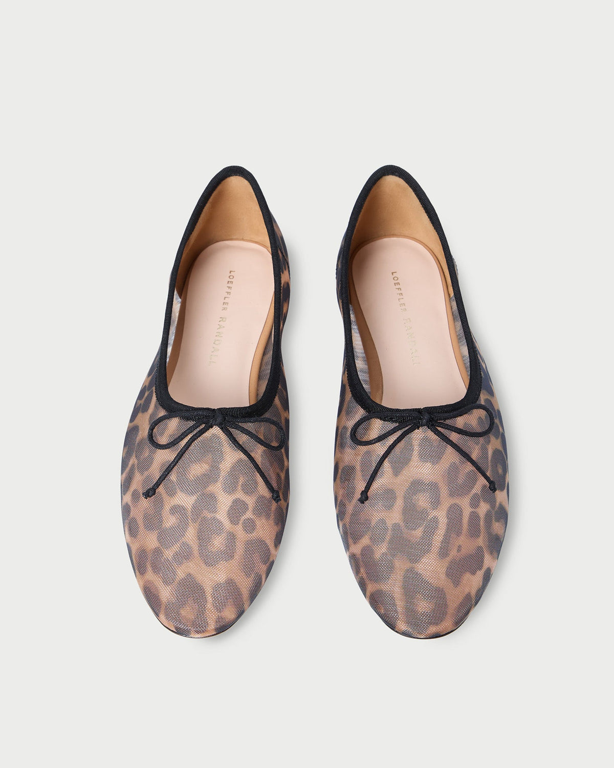 Landon Leopard Mesh Ballet Flat - Loeffler Randall Trending