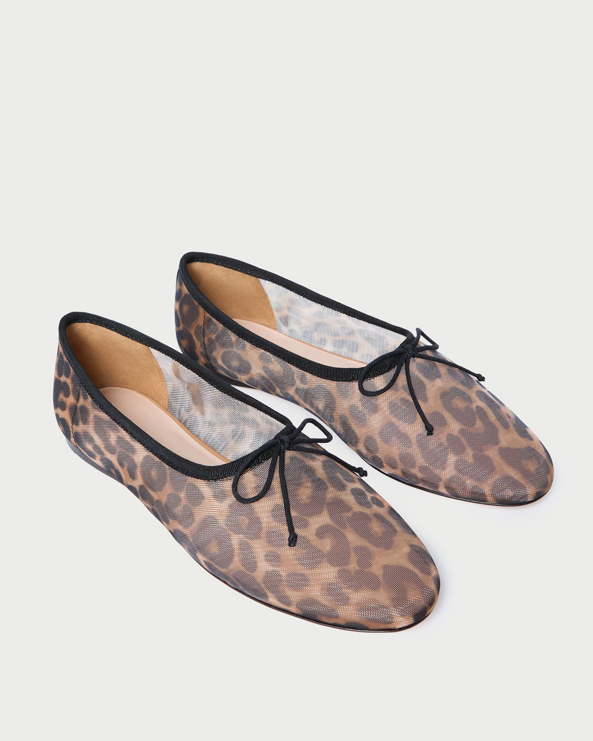 Landon Leopard Mesh Ballet Flat - Loeffler Randall Trending