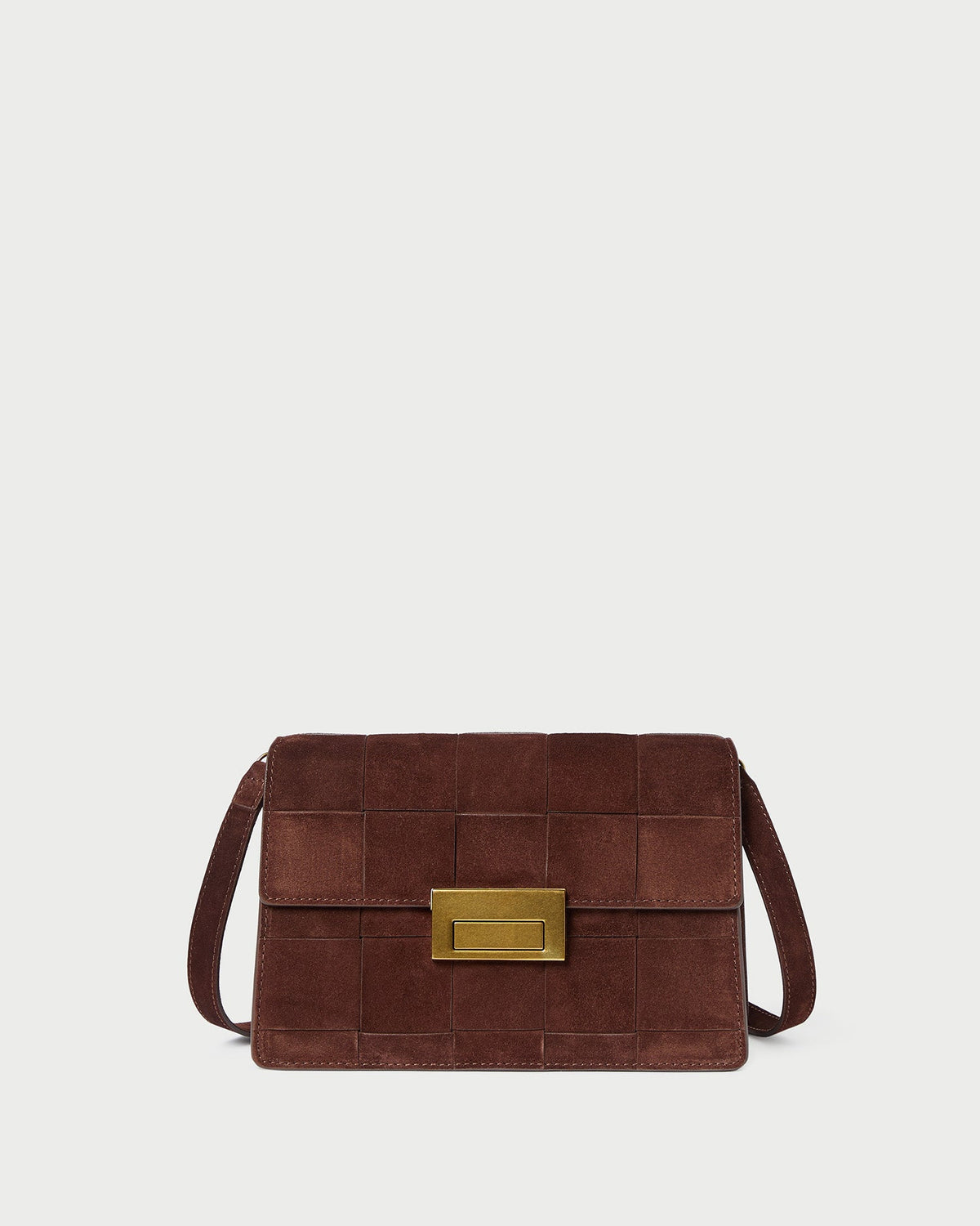 Delphine Espresso Suede Shoulder Bag - Loeffler Randall Latest