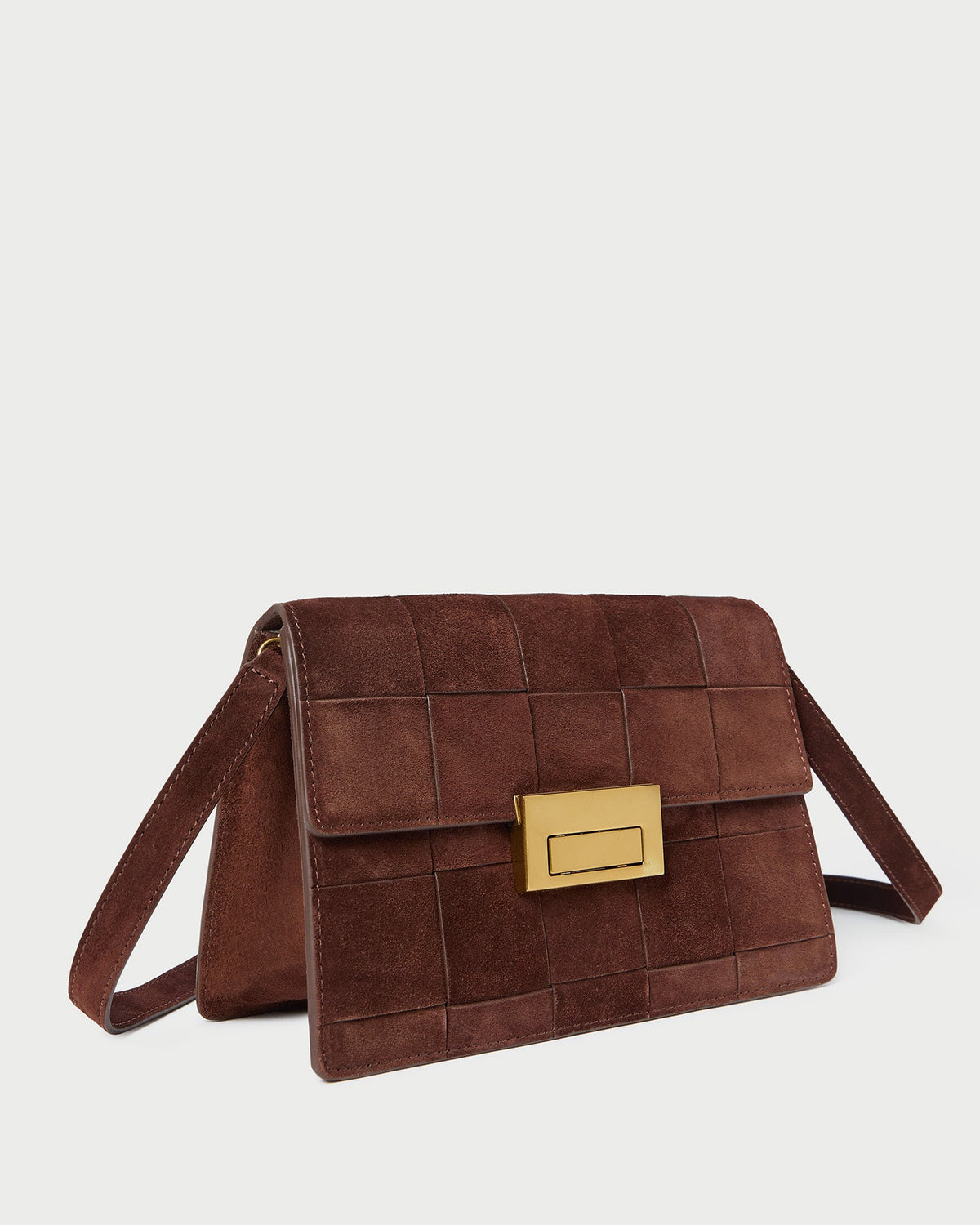 Delphine Espresso Suede Shoulder Bag - Loeffler Randall Latest