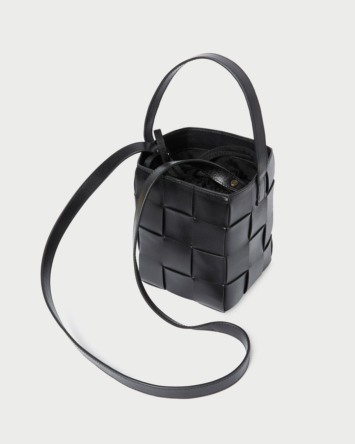 Laith Black Leather Bucket Bag - Loeffler Randall Everyday