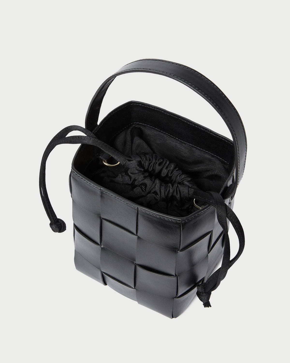 Laith Black Leather Bucket Bag - Loeffler Randall Everyday