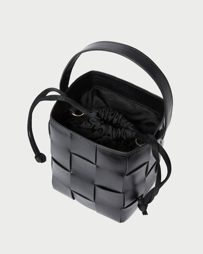Laith Black Leather Bucket Bag - Loeffler Randall Everyday