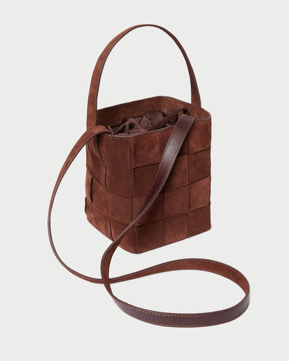Laith Espresso Suede Bucket Bag - Loeffler Randall Best Price