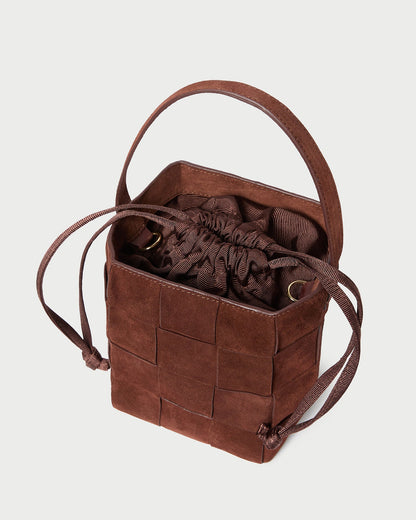 Laith Espresso Suede Bucket Bag - Loeffler Randall Best Price