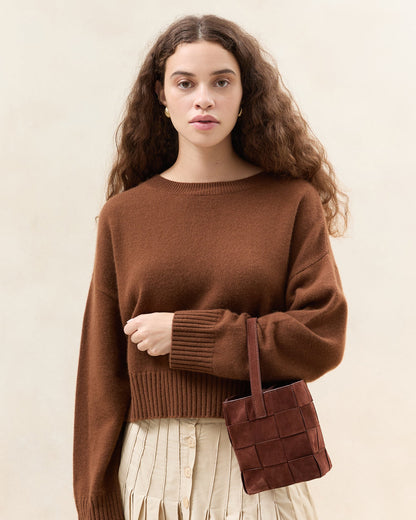 Laith Espresso Suede Bucket Bag - Loeffler Randall Best Price