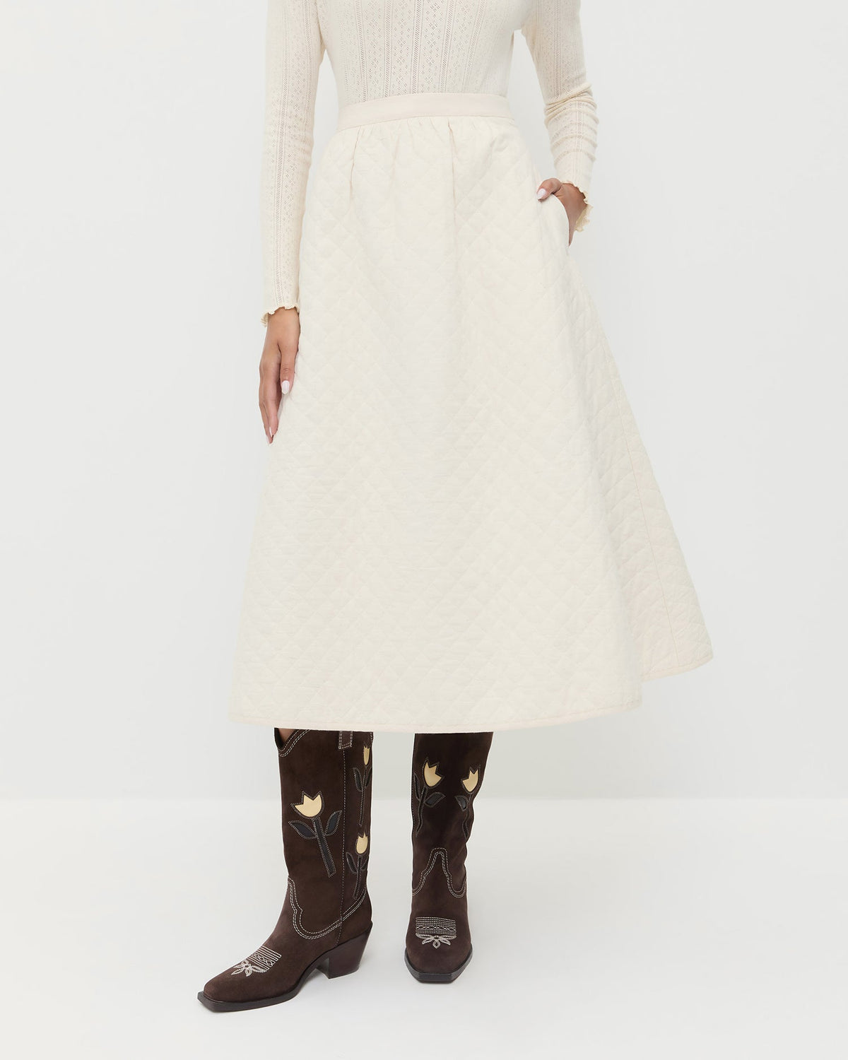 Clara Quilted Skirt - Loeffler Randall Deals