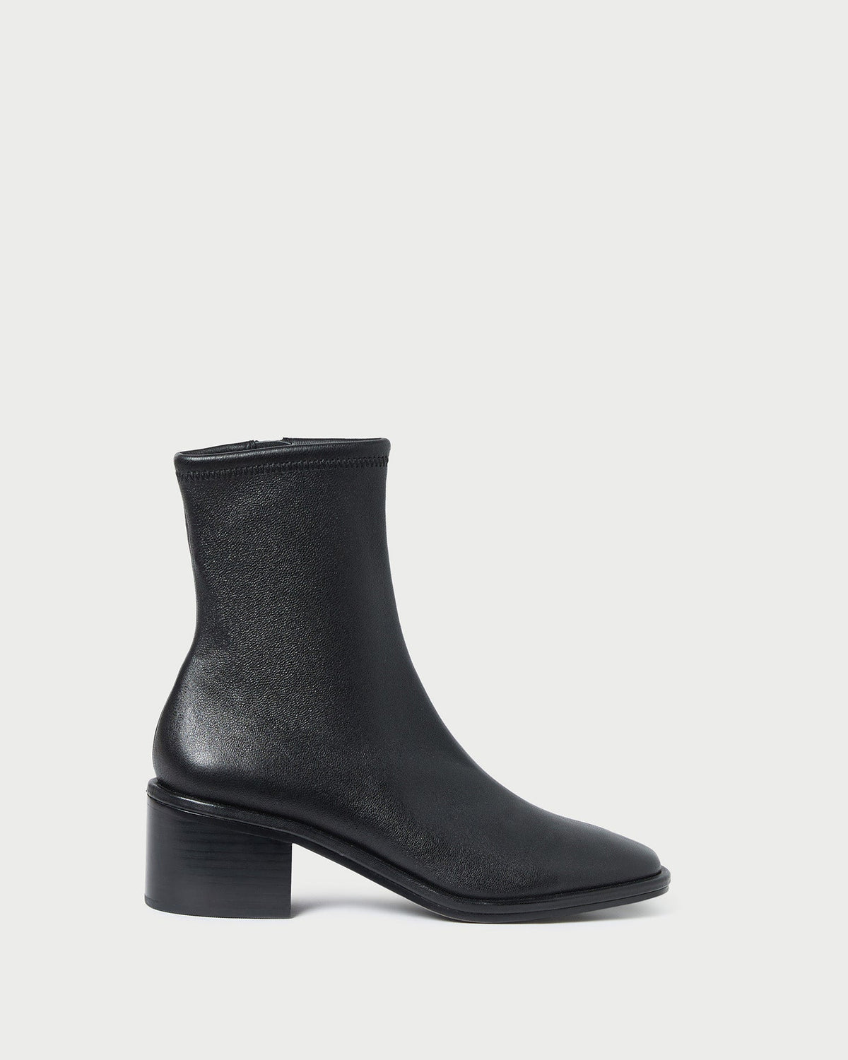 Roxy Black Leather Ankle Bootie - Loeffler Randall Deals