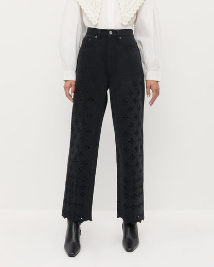 Demi Embroidered Pant - Loeffler Randall Everyday
