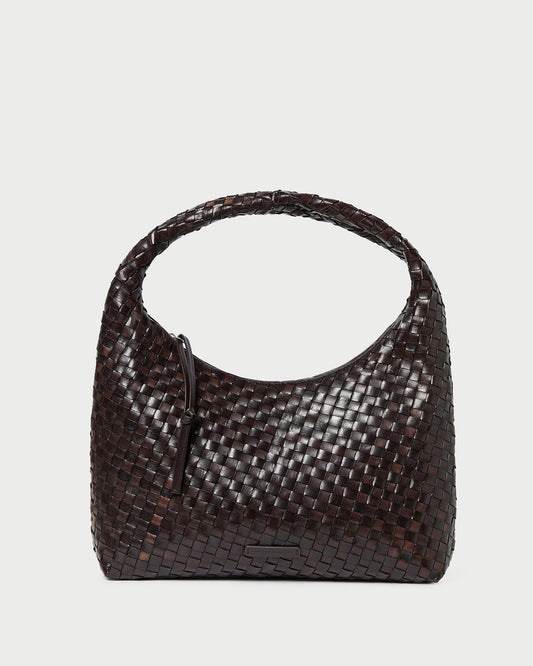 Willow Chocolate Woven Hobo Bag - Loeffler Randall Trusted