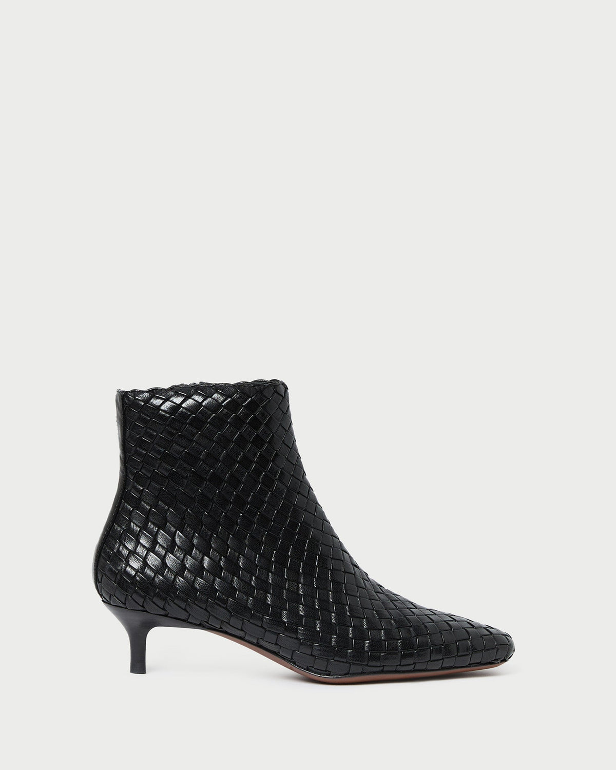 Marcella Black Woven Ankle Boot - Loeffler Randall Deals