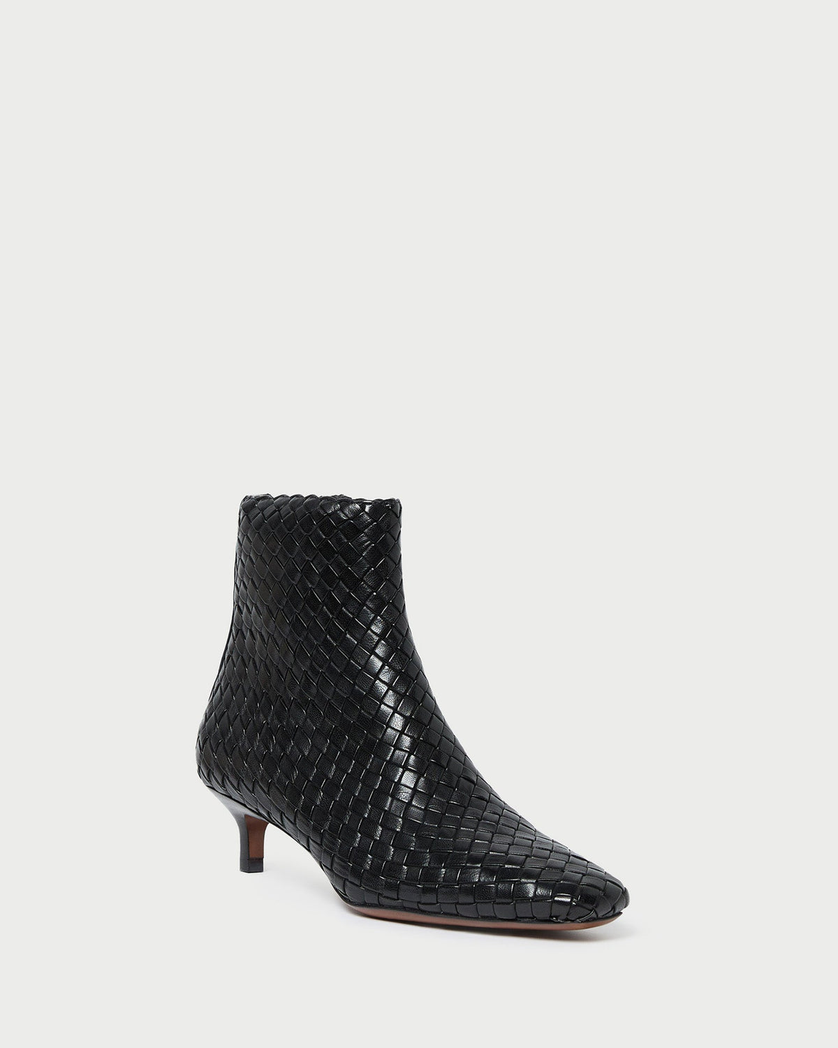 Marcella Black Woven Ankle Boot - Loeffler Randall Deals