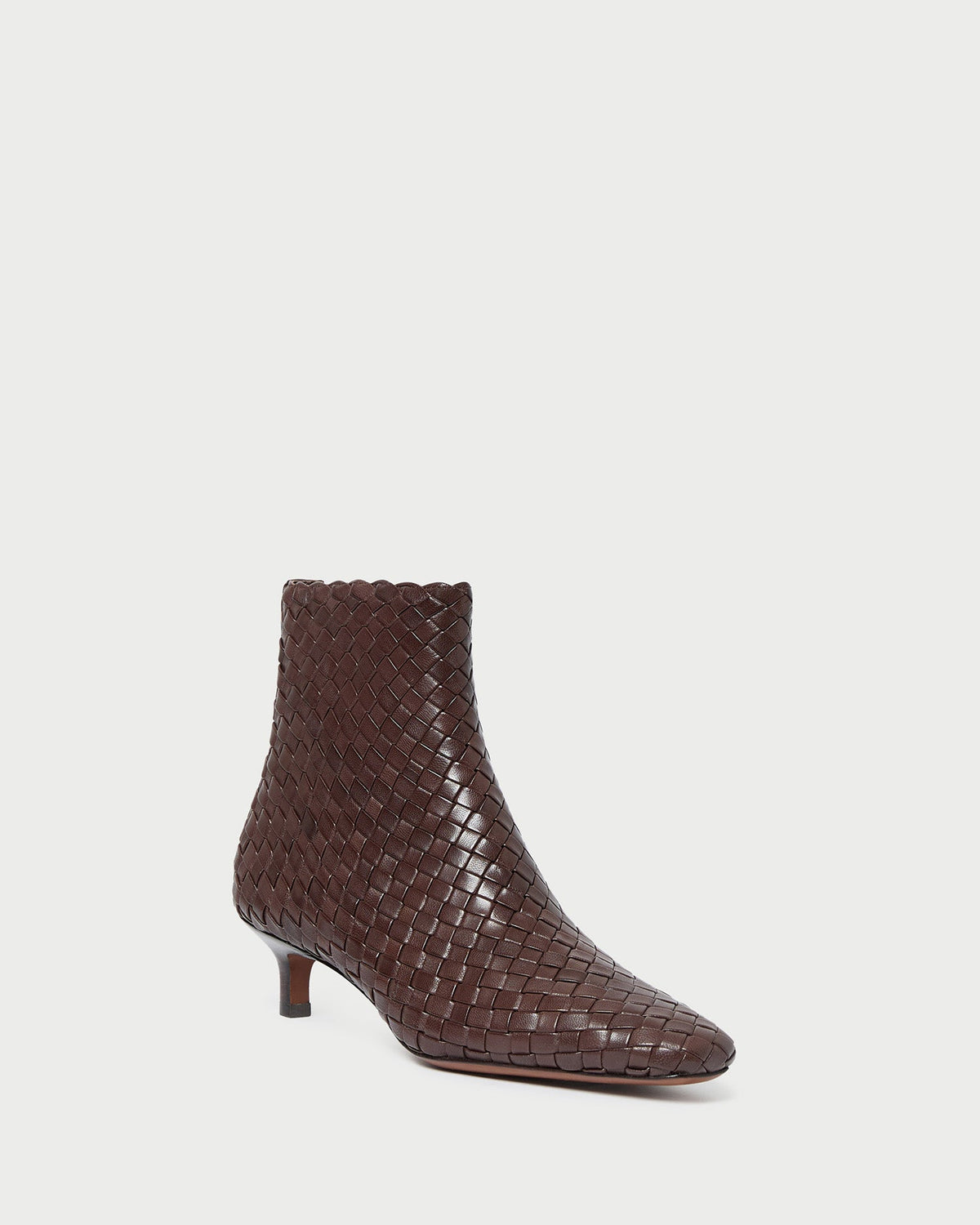 Marcella Espresso Woven Ankle Boot - Loeffler Randall Great Value