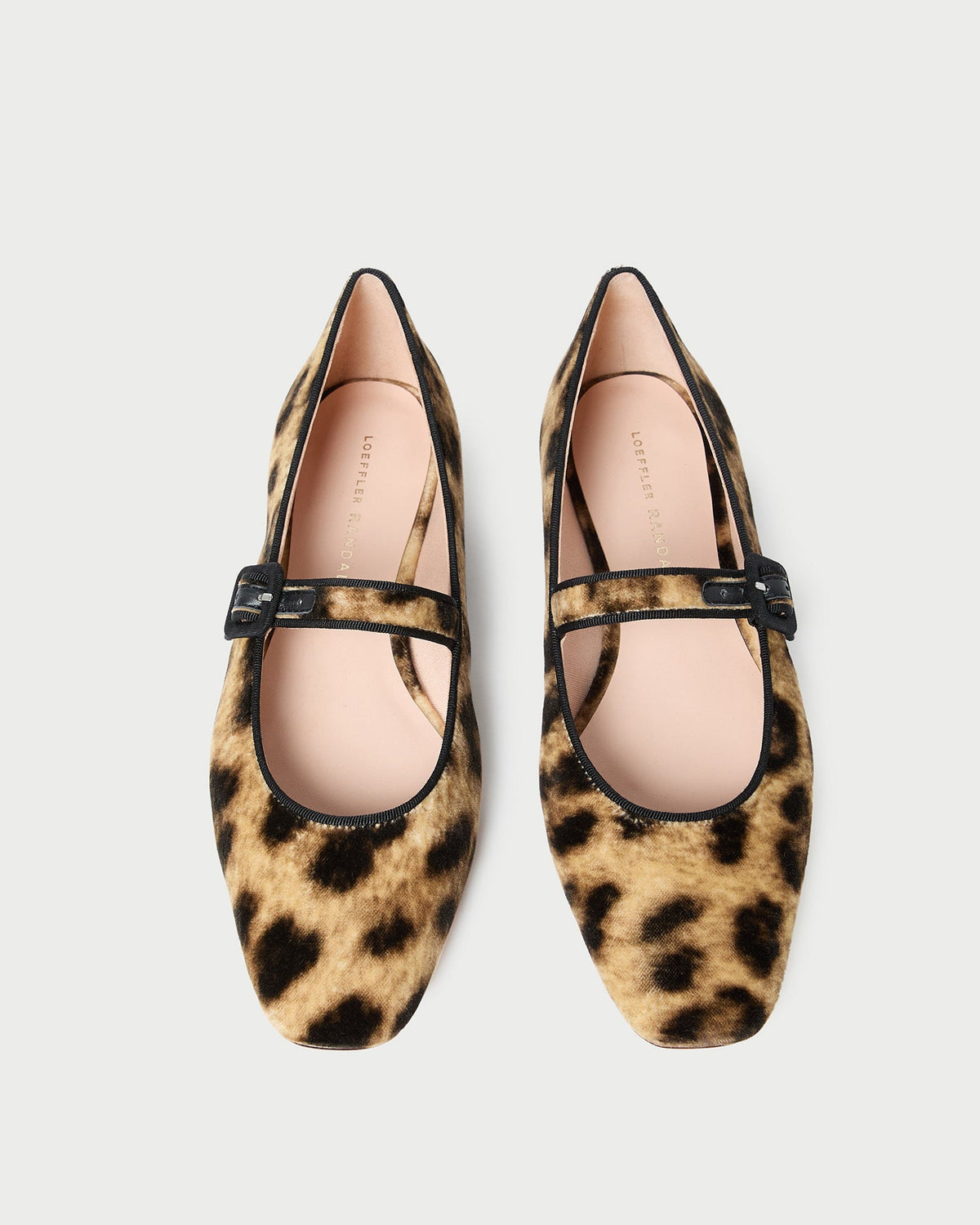 Ginger Leopard Velvet Mary Jane - Loeffler Randall Sale